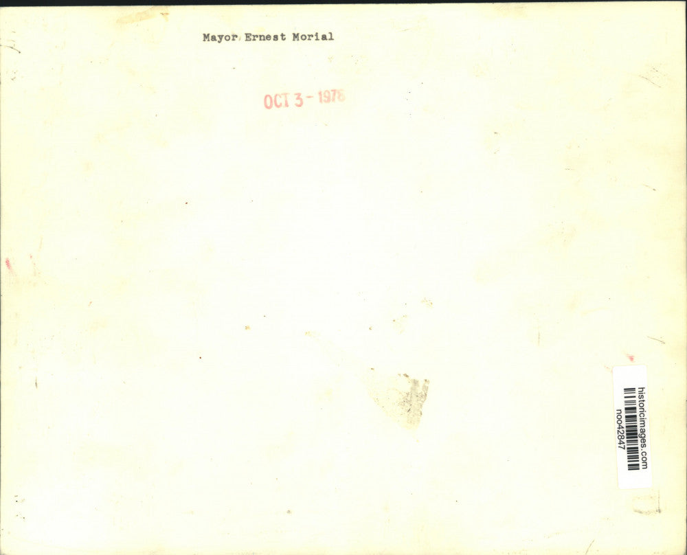 1976 Press Photo Mayor Ernest N. Morial of New Orleans - noo42847