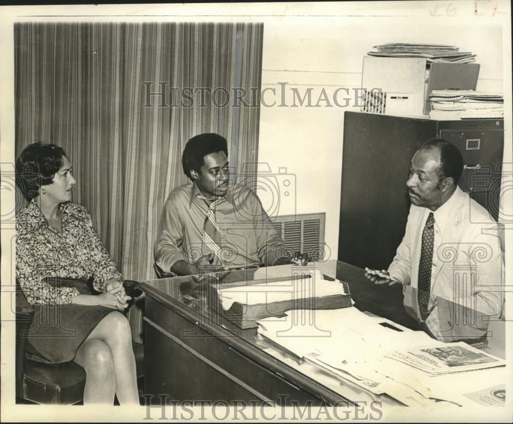 1973 Press Photo New Orleans Junior League Counseling Session - noo42949