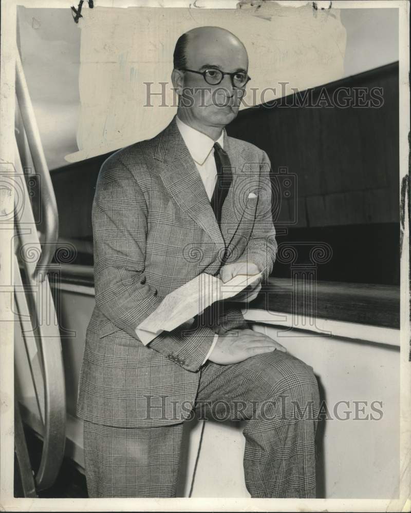1950 Press Photo Roberto G. MacKeachen of Louisiana - noo43558