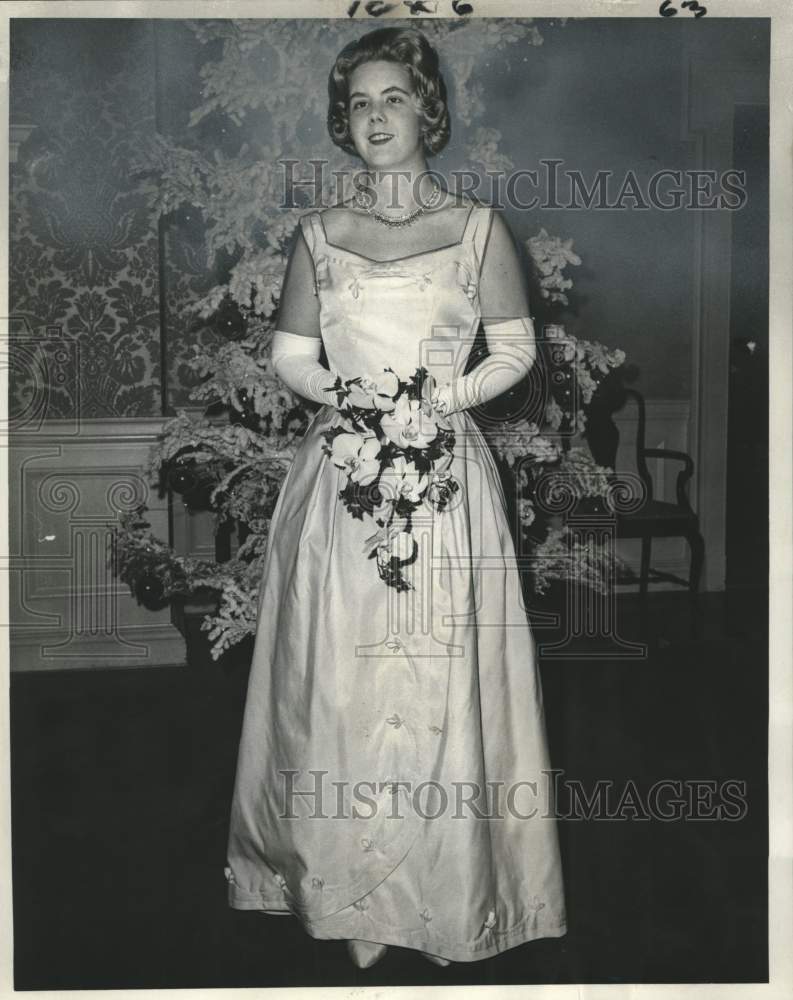 1965 Press Photo Debutante Pamela Anne Macdiarmid at New Orleans Country Club