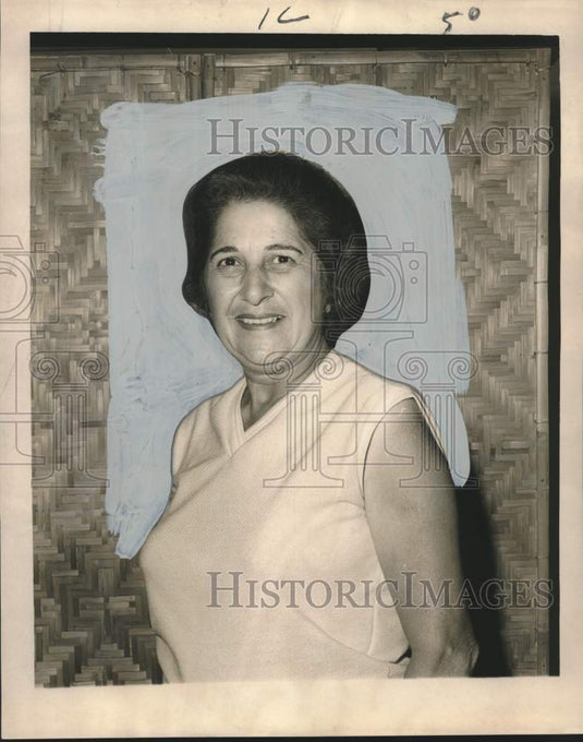 1965 Press Photo Mrs. Paul Lucker, President of the City Park Ladies Golf Club- Historic Images