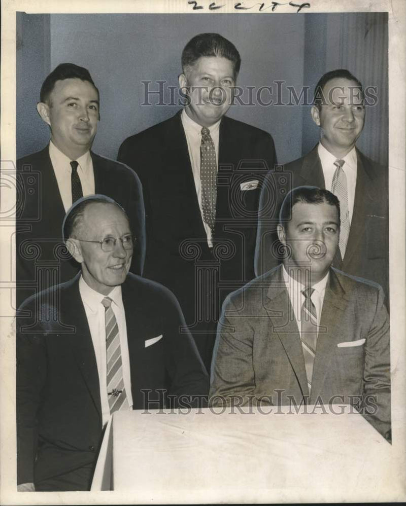 Load image into Gallery viewer, 1956 Press Photo Officers of Grocery Manufacturers Representatives Association
