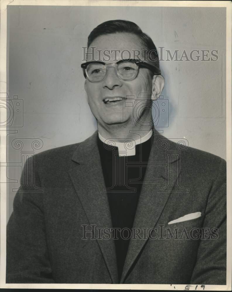 1962 Press Photo Reverend Hugh Crockett McKee Junior, Church Federation Head- Historic Images