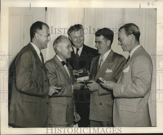 1951 Press Photo Amateur radio operators honored at New Orleans Country Club