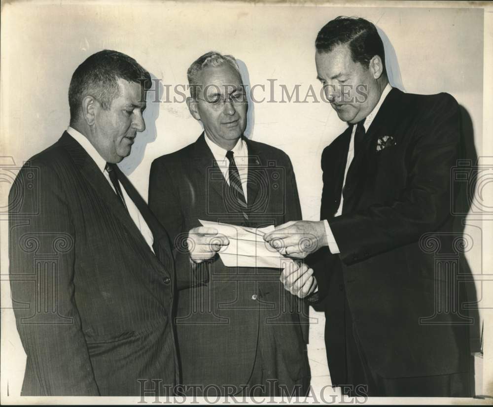 1966 Press Photo Elias Lyman, New Orleans Public Belt Railroad hearing- Historic Images