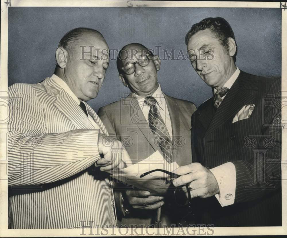 1971 Press Photo F.A. Del Marmel, New Orleans Health Planning Council hearing- Historic Images