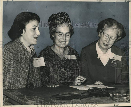 1964 Press Photo Meeting of the Interfaith Council at Touro Synagogue