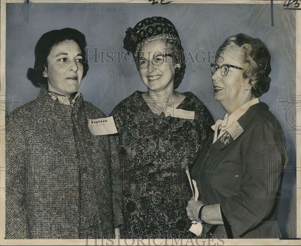 1964 Press Photo Interfaith Institute on Judaism at Touro Synagogue Participants- Historic Images