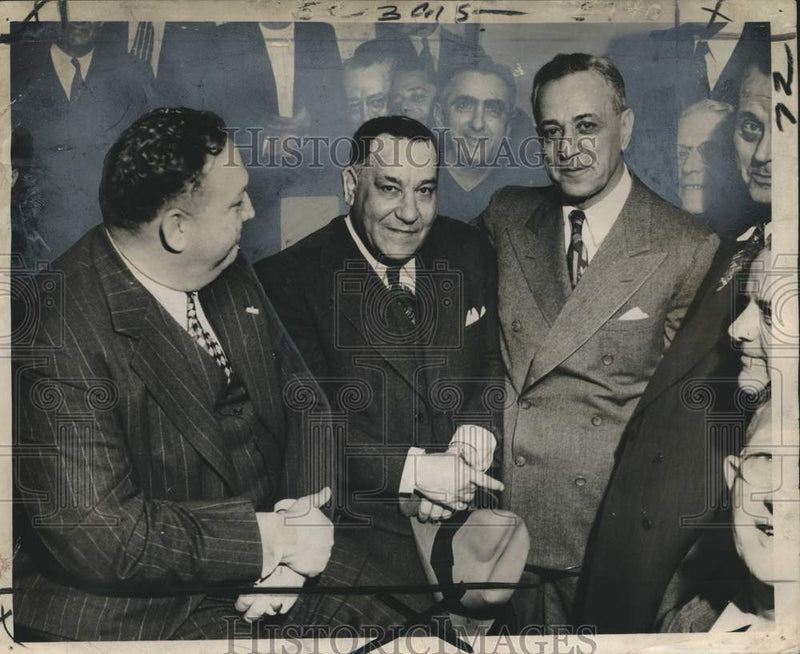 Load image into Gallery viewer, 1948 Press Photo Victory celebration at Earl K. Long campaign headquarters
