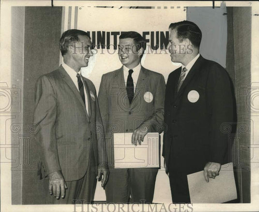 1970 Press Photo United Fund's Loaned Executives Program meeting- Historic Images