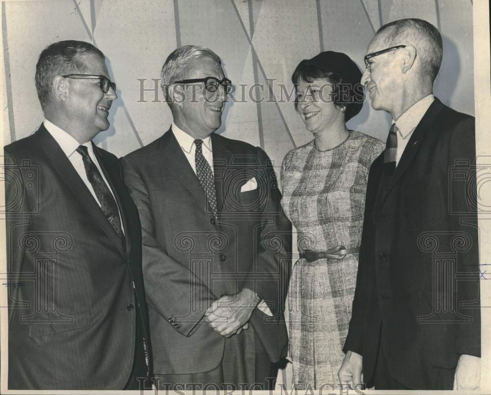 1966 Press Photo Participants in observance of United Nations Day in New Orleans