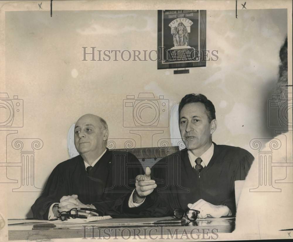 1961 Press Photo George M. McClulloch, city&#39;s new traffic court judge- Historic Images