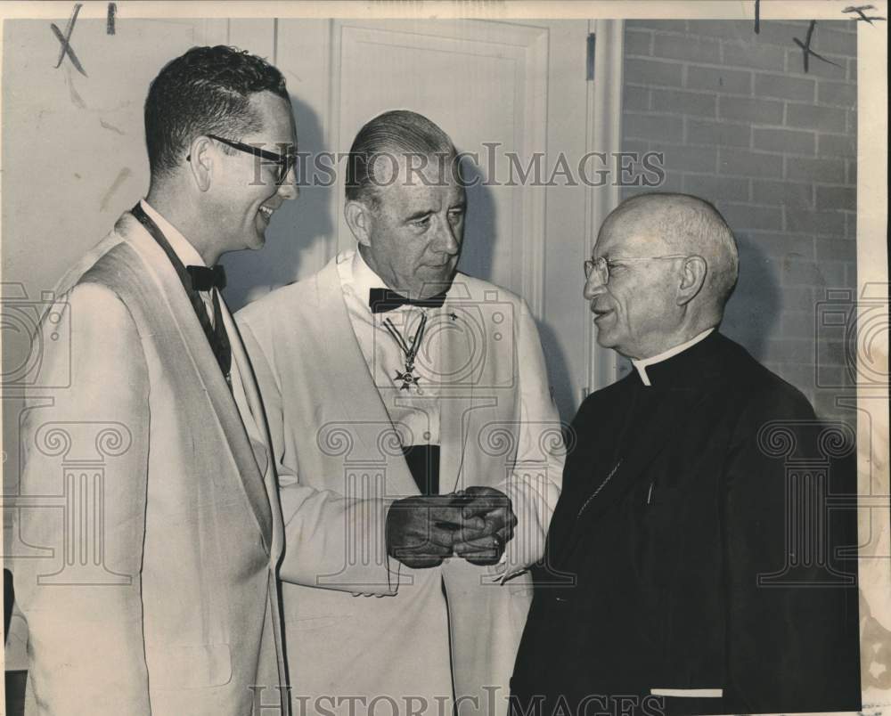 1964 Press Photo William J. Guste, Knights of Columbus states&#39; dinner