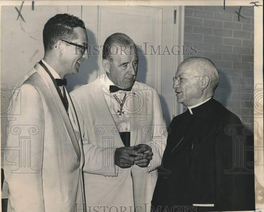 1964 Press Photo William J. Guste, Knights of Columbus states' dinner