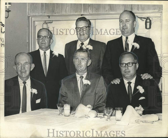 1967 Press Photo Newly Elected officers of the City Park Golf Club - noo44436