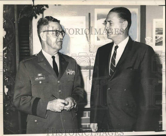 1966 Press Photo Lower Mississippi Valley Flood Control Association at Roosevelt