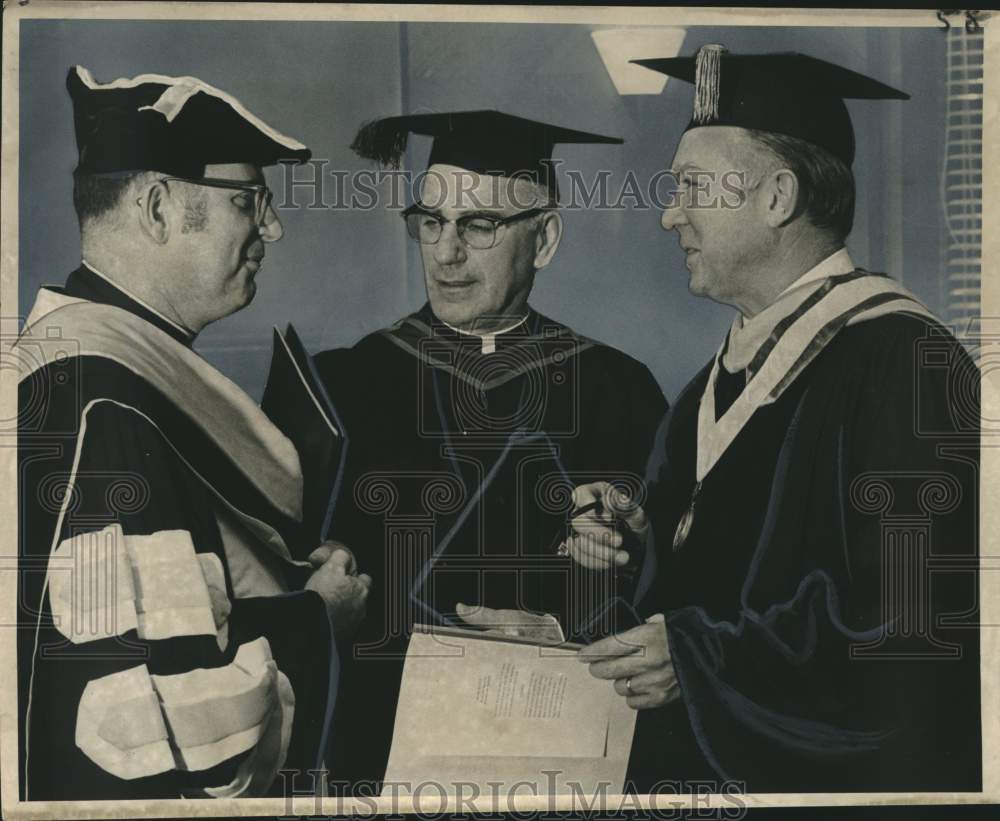 1971 Press Photo Tulane University baccalaureate services, McAlister Auditorium - Historic Images