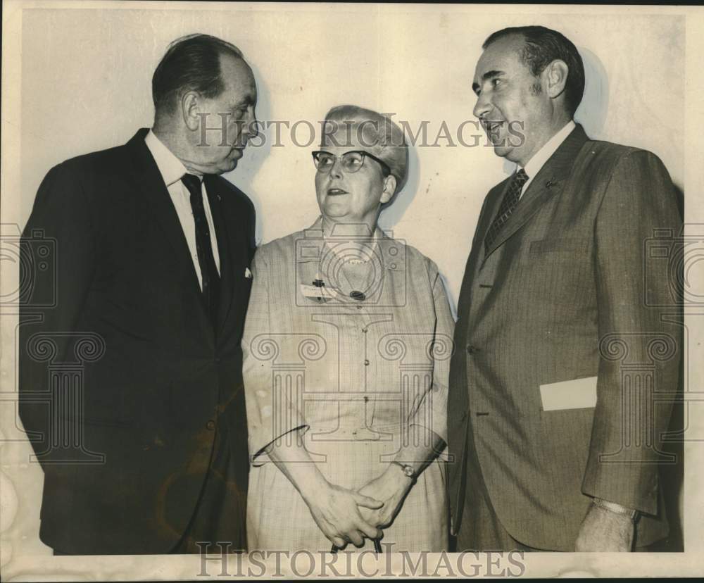 1969 Press Photo Louisiana Heart Association discussing Fund Raising plans - Historic Images