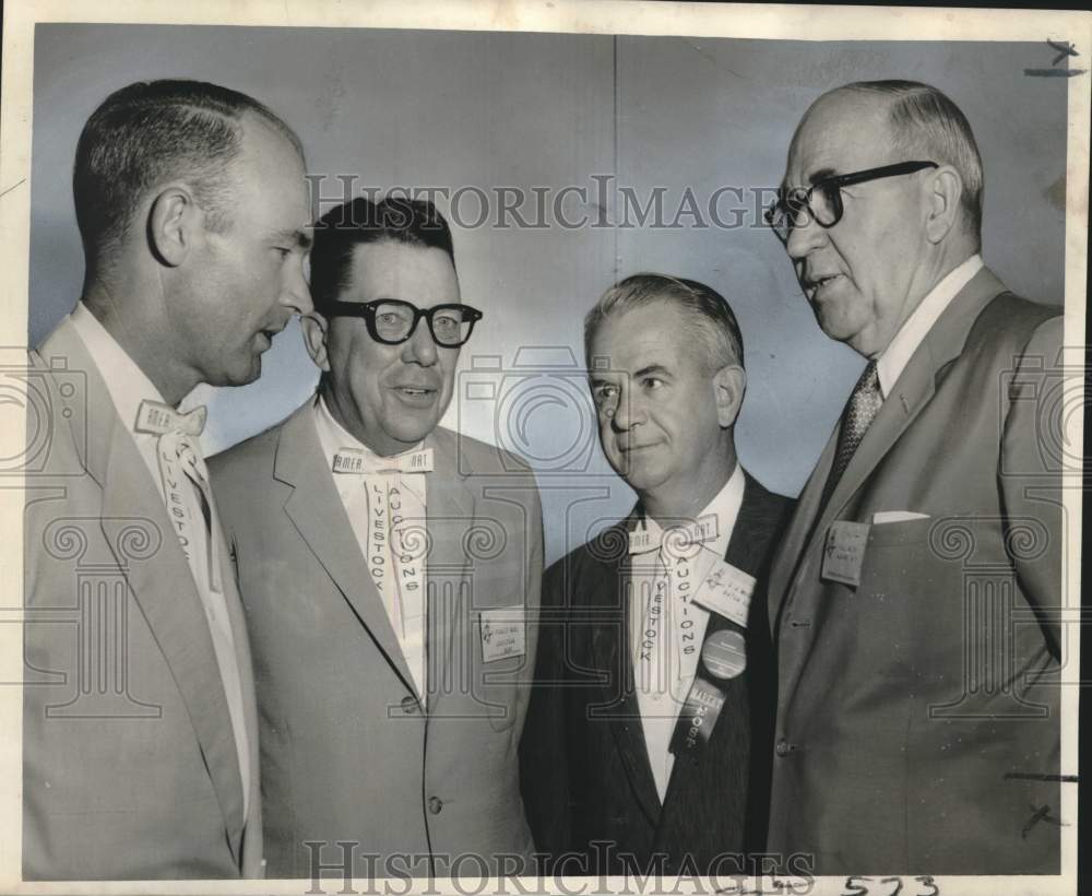 1958 Press Photo National Livestock Marketing Congress at the Jung Hotel