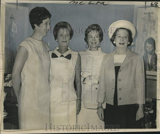 1967 Press Photo Mrs. Walter M. May, New Orleans Symphony Women's Committee- Historic Images