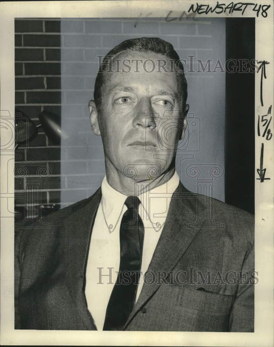 1965 Press Photo Harry M'Call Jr., Crippled Children's Hospital President