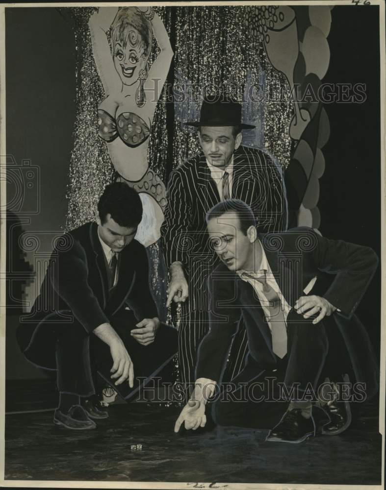 1964 Press Photo La Petit Theater du Vieux Carre's musical "Guys and Dolls"- Historic Images