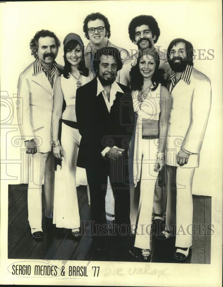 1974 Press Photo Sergio Mendes and Brazil &#39;77- Historic Images