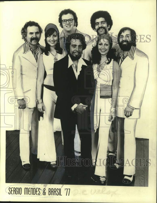 1974 Press Photo Sergio Mendes and Brazil '77- Historic Images