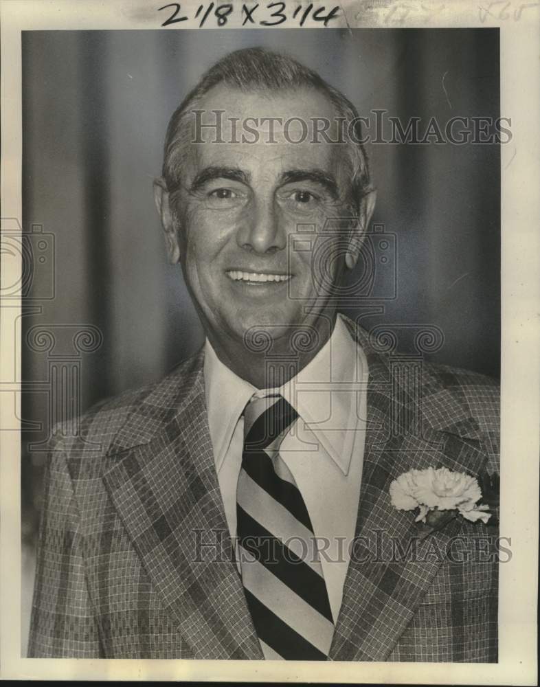 1977 Press Photo Louis Meridier, President of the City Park Golf Club- Historic Images