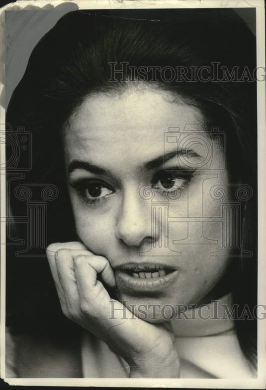 1974 Press Photo Barbara McNair of New Orleans - noo45246
