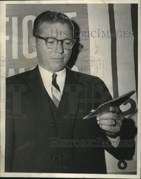 1966 Press Photo Dr. Robert G. McKinnell -Tulane University's Zoology Department- Historic Images