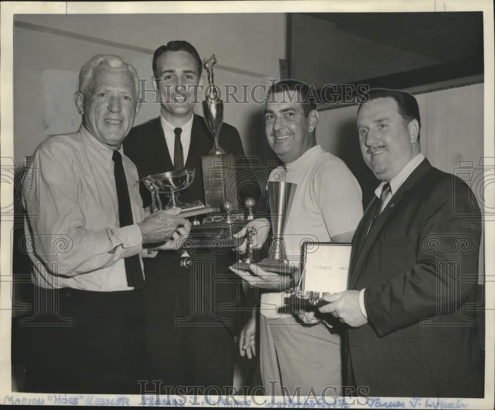 1968 Press Photo New Orleans Insurance Exchange golf tournament Awardees