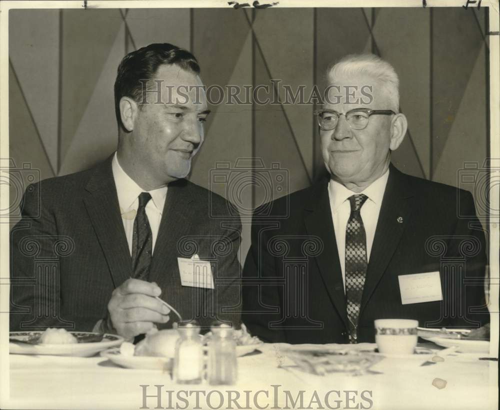 1961 Press Photo Southern Pulpwood Conservation Assoc. officers in New Orleans