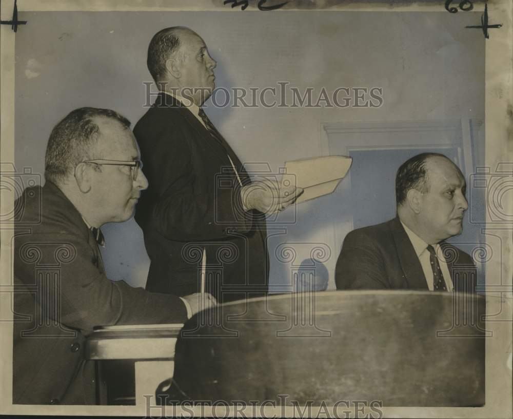 1963 Press Photo Newly elected officers of the Jefferson parish School Board - Historic Images