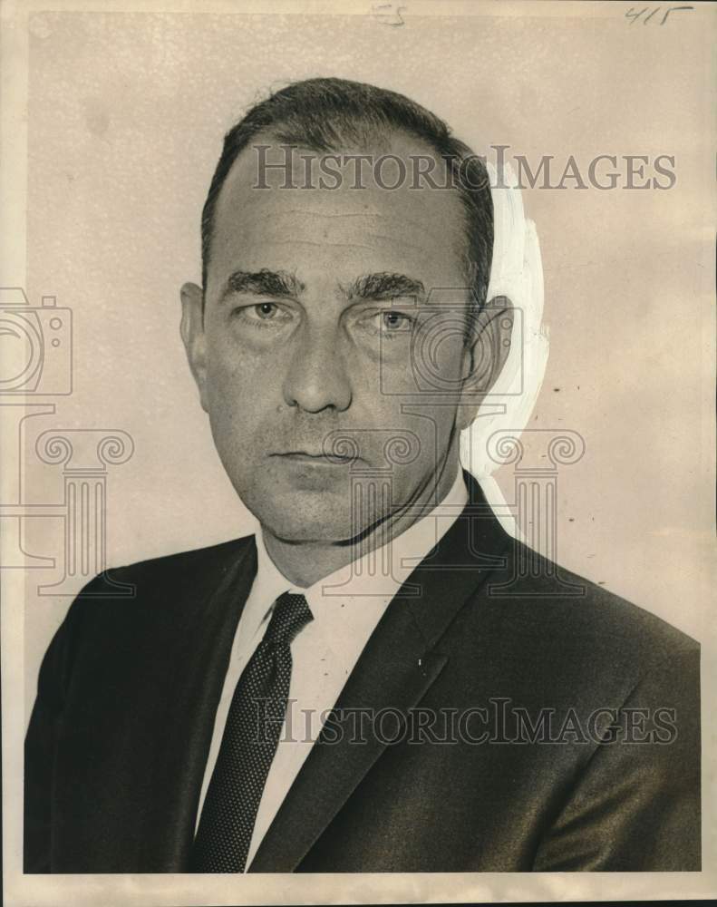 1966 Press Photo Dr. Robert E. Mayfield, St. Bernard General Hospital President