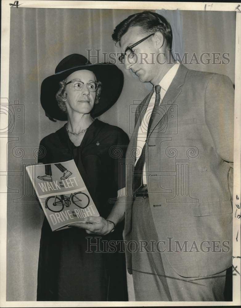 1966 Press Photo Metropolitan New Orleans Safety Council orientation program - Historic Images