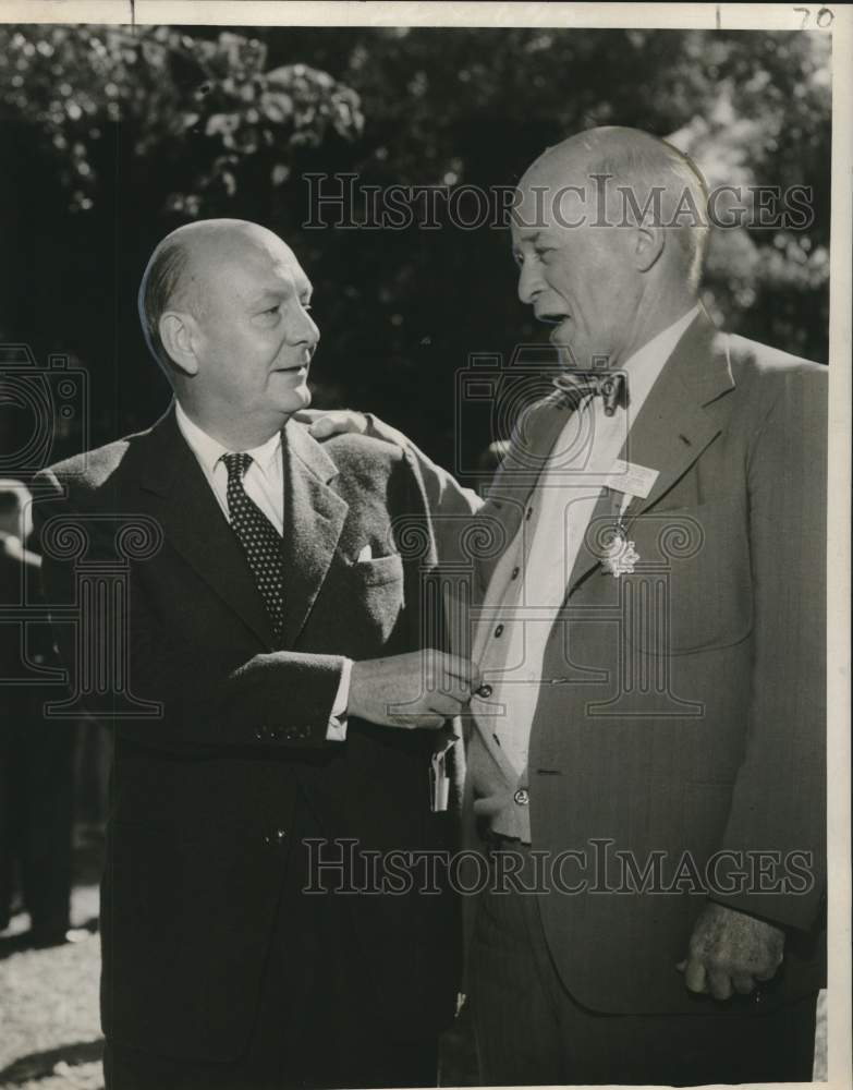 1955 Press Photo William R. Matthews, editor and publisher Arizona Daily Star- Historic Images