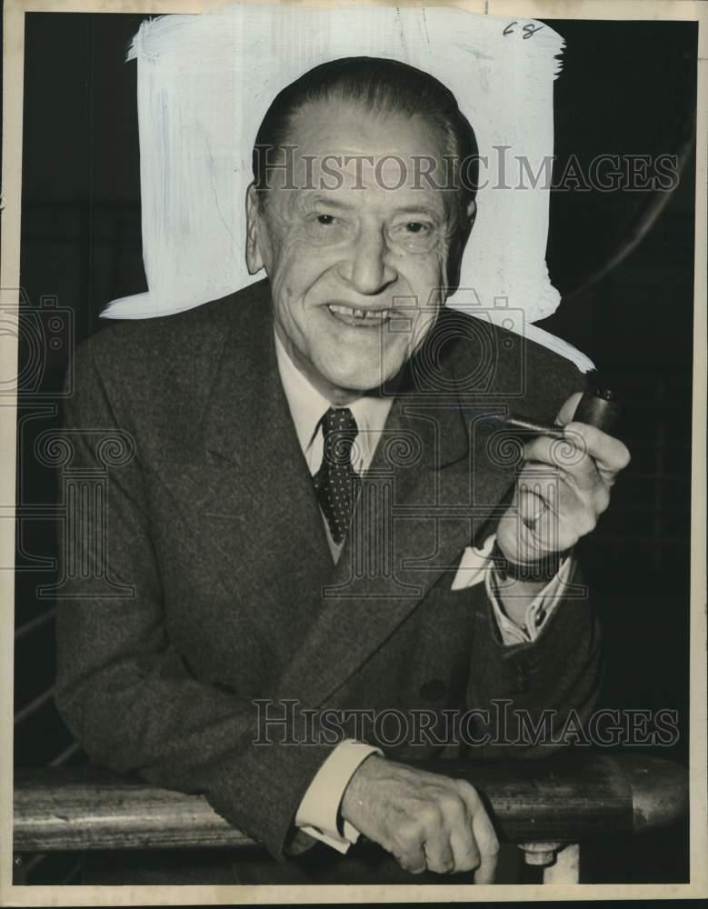 1950 Press Photo Somerset Maughan - noo46225