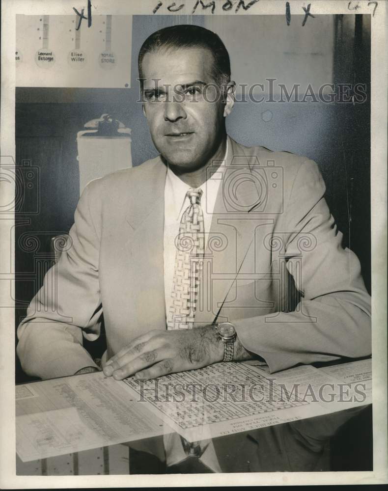 Load image into Gallery viewer, 1955 Press Photo Henry F. Mink, Sales manager- Sears, Roebuck &amp; Co's New Orleans
