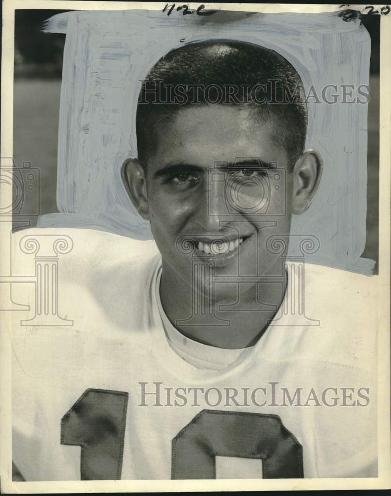 1967 Press Photo George Mira, football quarterback with University of Miami