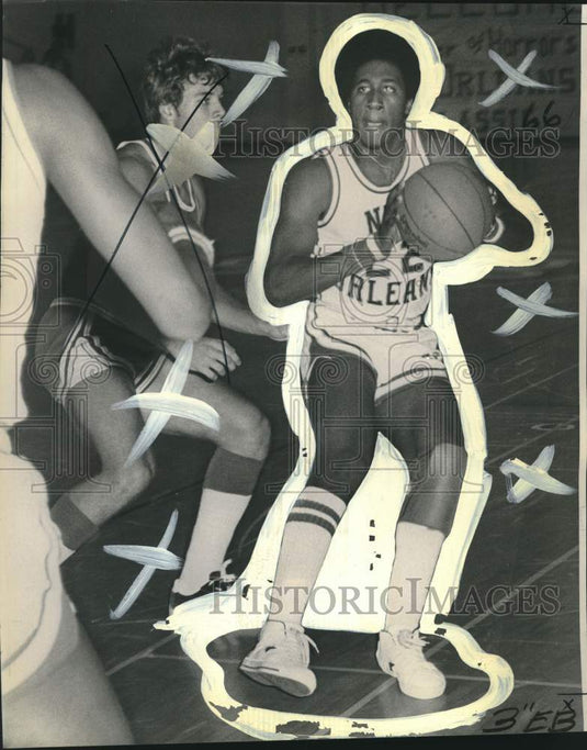 1975 Press Photo Nate Mills, UNO's Leading Scorer - noo46710- Historic Images