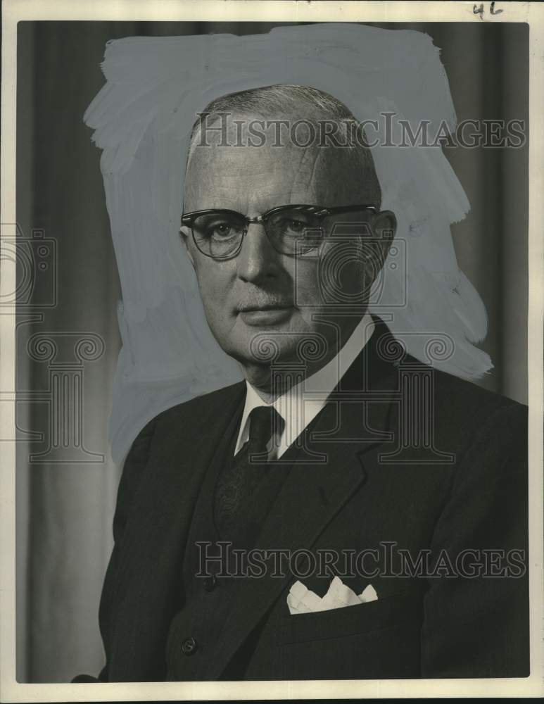 1960 Press Photo Cecil P. Milne assistant secretary of the Navy for material- Historic Images