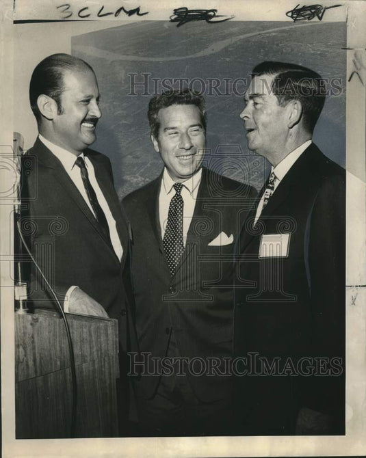 1969 Press Photo Dignitaries attending the VI Pan-American Seminar and luncheon