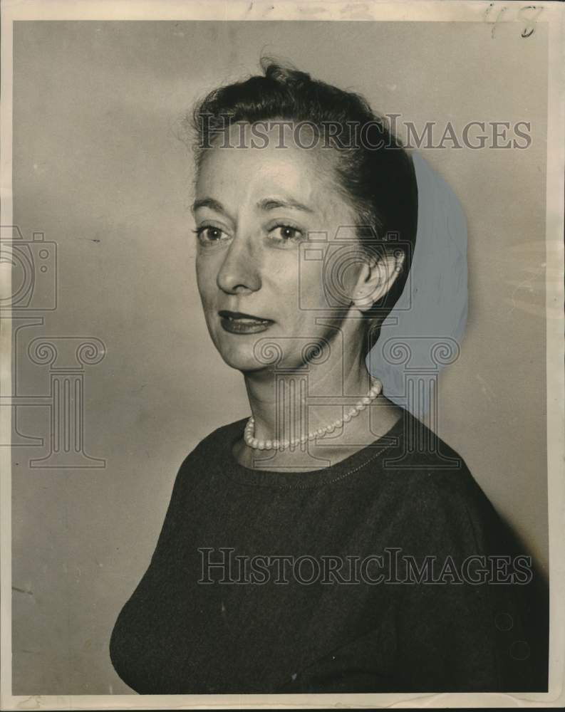 1962 Press Photo Trienah Meyers of the Department of Agriculture, Washington, DC