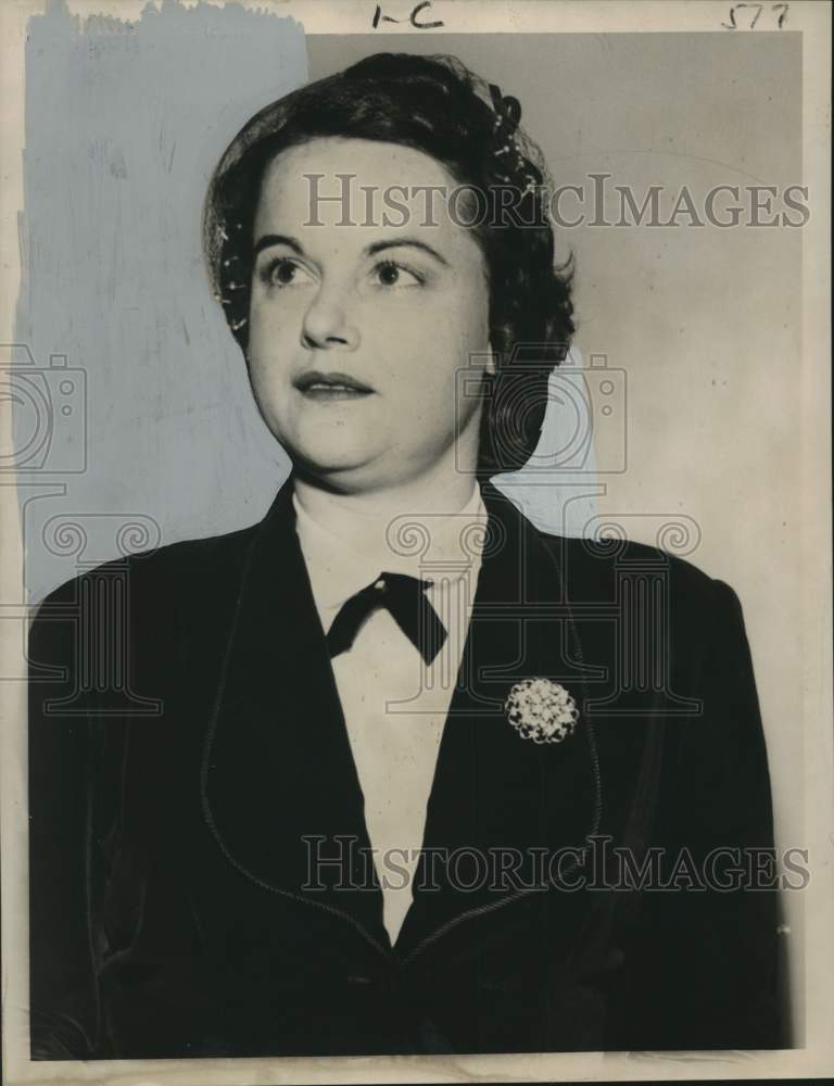 1953 Press Photo Mrs. Earl Meyers - noo46813