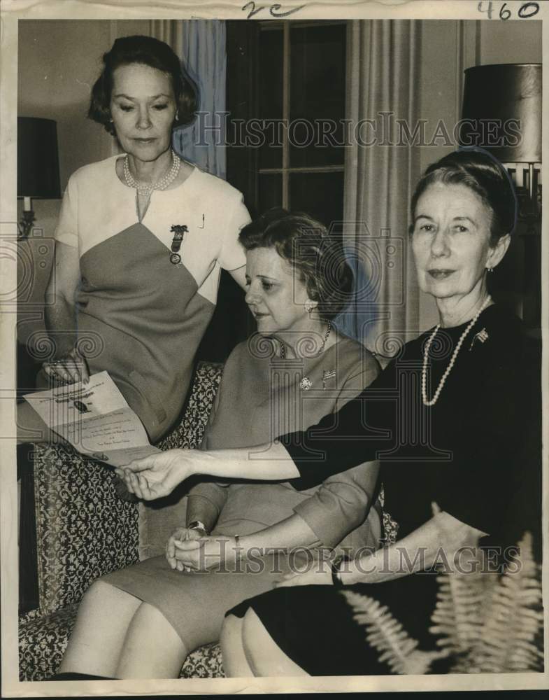 1968 Press Photo Daughters of American Revolution in New Orleans - noo46848