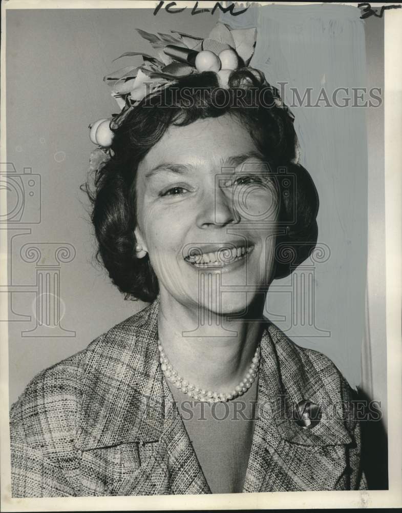 1966 Press Photo Mrs. James Meyers, New Orleans daughter of American Revolution