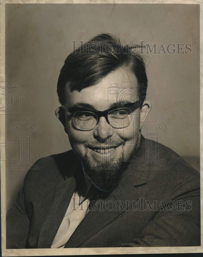 1965 Press Photo John Lambert, Assistant Spokesman of Common Market Commission