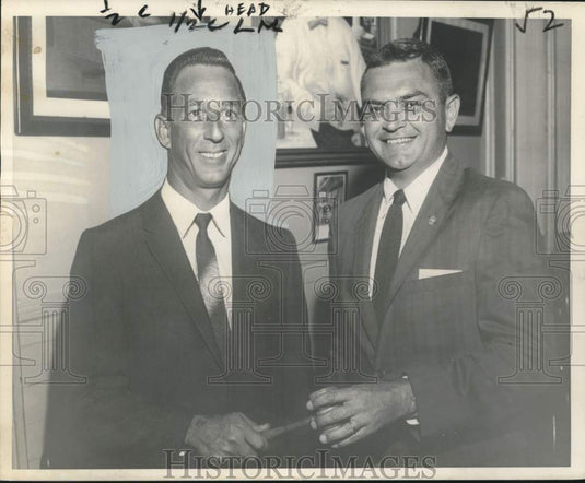 1961 Press Photo Young Men's Business Club Toastmasters Club 842 Officers - Historic Images