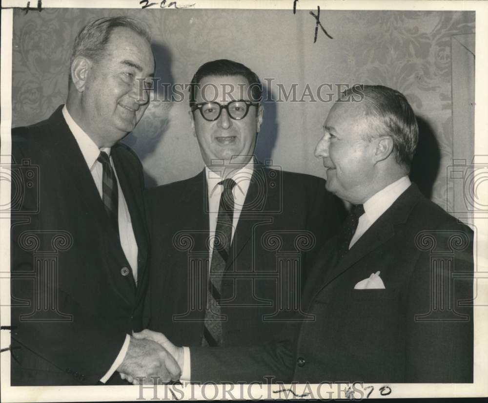 1968 Press Photo New Orleans Bar Association&#39;s elected officers at Fontainebleau- Historic Images